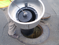 Manhole Odor Eliminator Stainless Steel Funnel